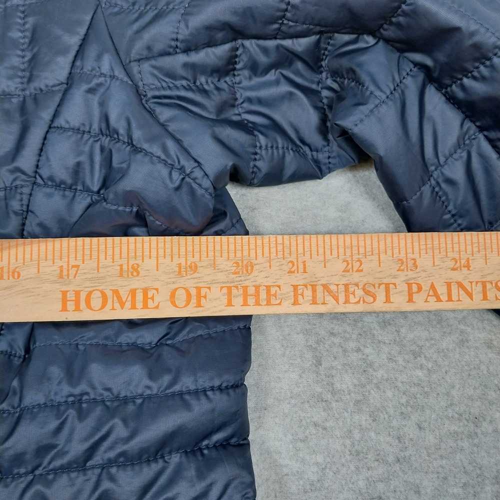 Patagonia Nano Puff Hoody Womens Large Classic Navy Jacket Primaloft Packable - Picture 14 of 16